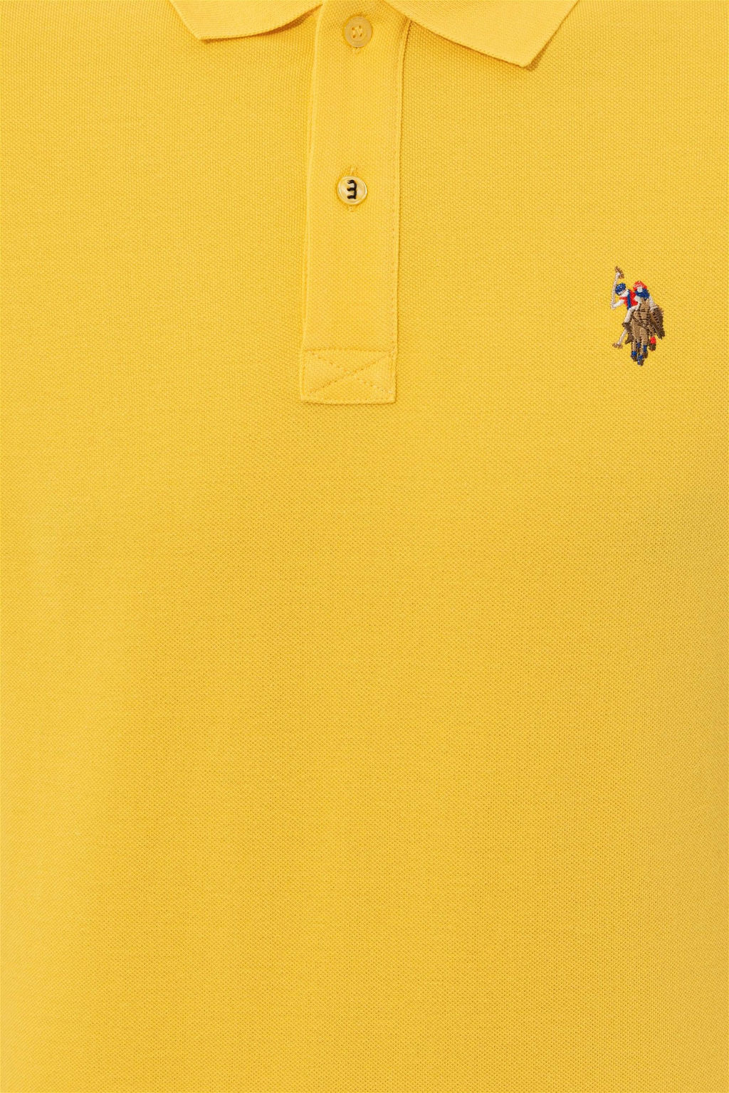 Мужская светло-желтая базовая футболка Неожиданная скидка в корзине - U.s. polo assn фото 6