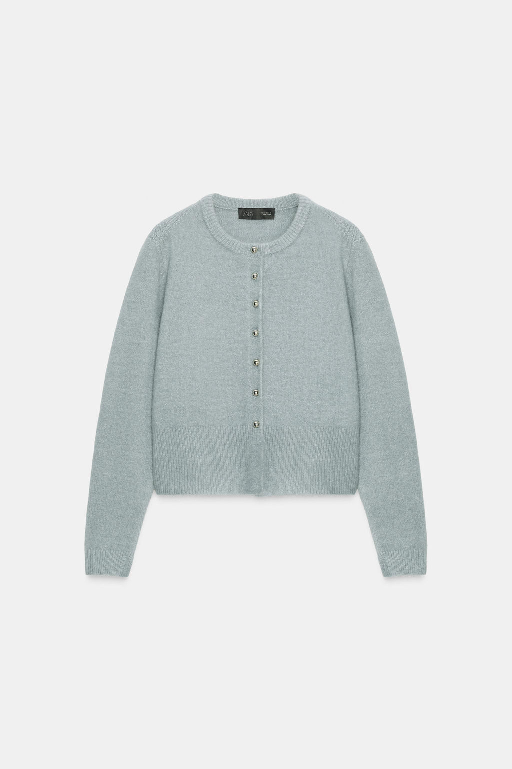 CARDIGAN WITH BALL BUTTONS - Zara фото 6