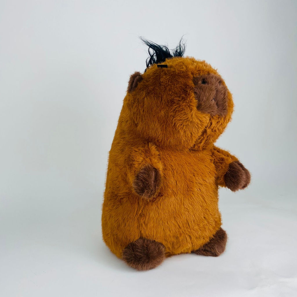 Мягкая игрушка Капибара с прической 50 см - Storyland фото 3