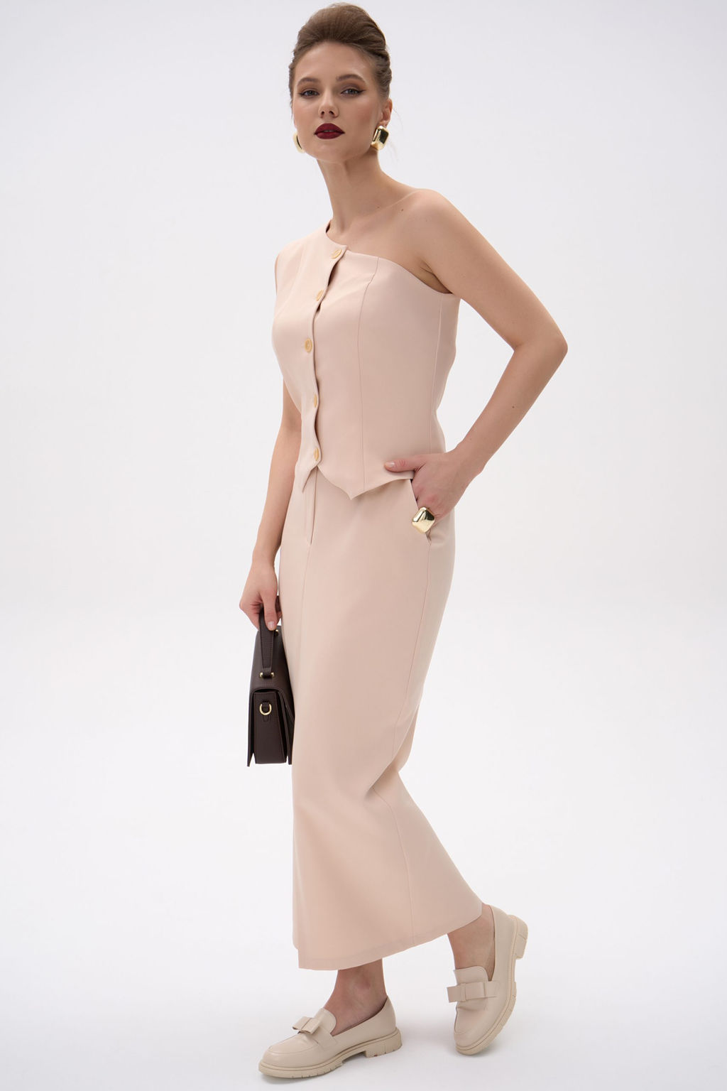 Юбка Клио (бежевый)