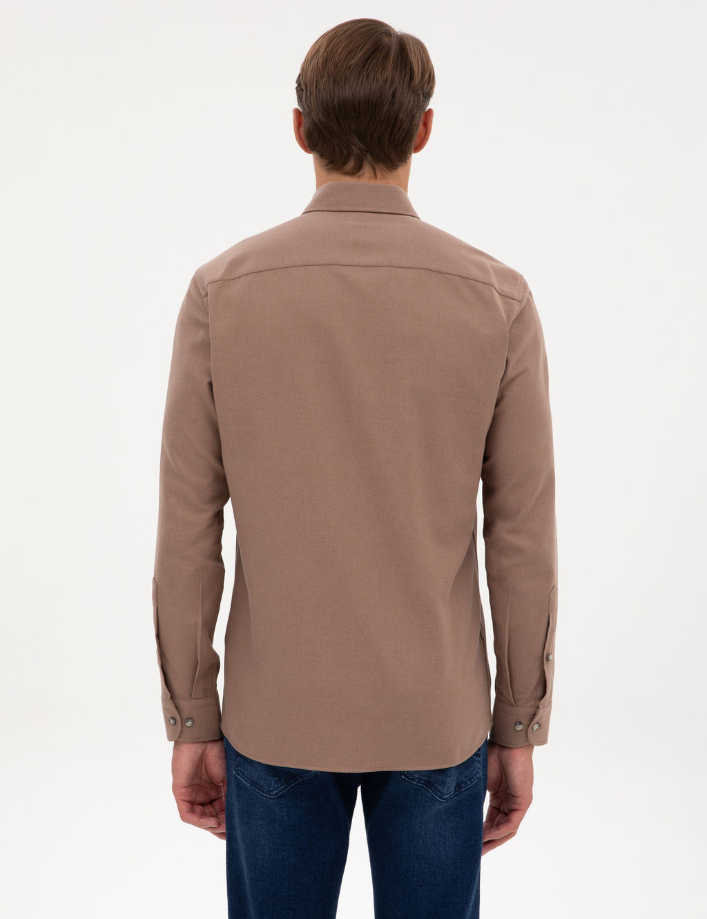 Vizon Slim Fit Uzun Kollu G_mlek