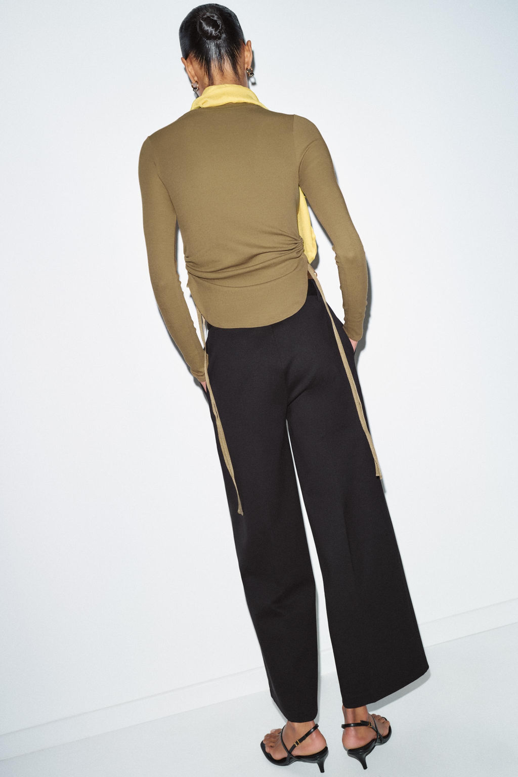 INTERLOCK TROUSERS - Zara фото 15