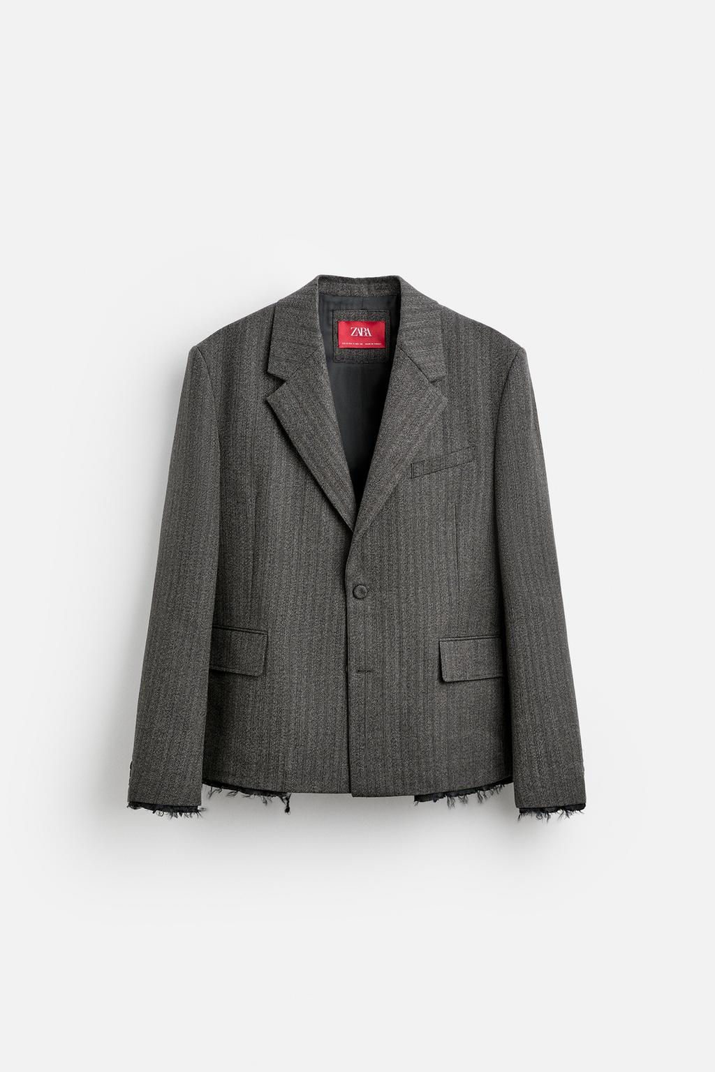 STRIPED SUIT BLAZER X HARRY LAMBERT - Zara фото 7