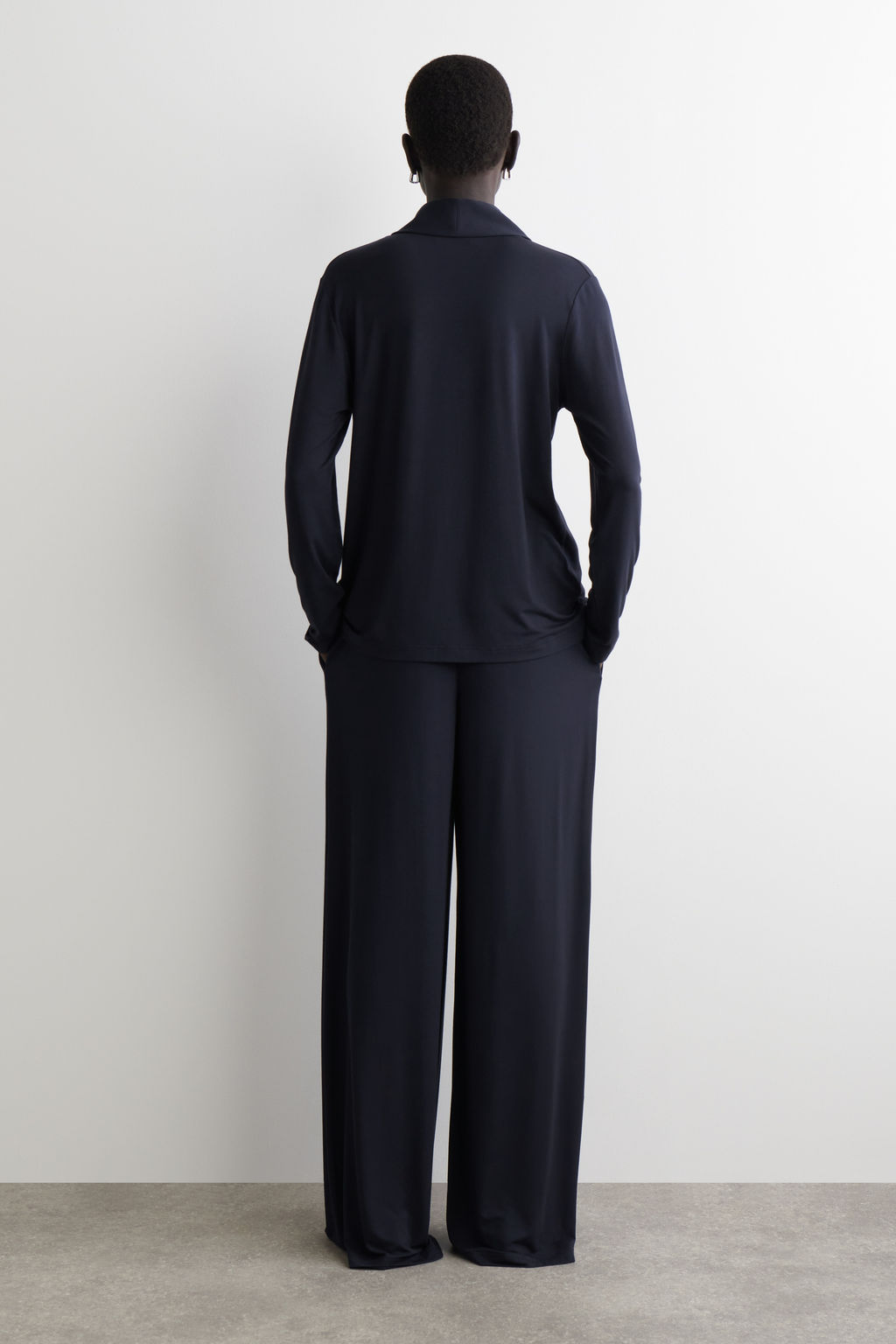 PANTAL?N WIDE LEG Y FLUIDO DE PUNTO - H&m фото 4