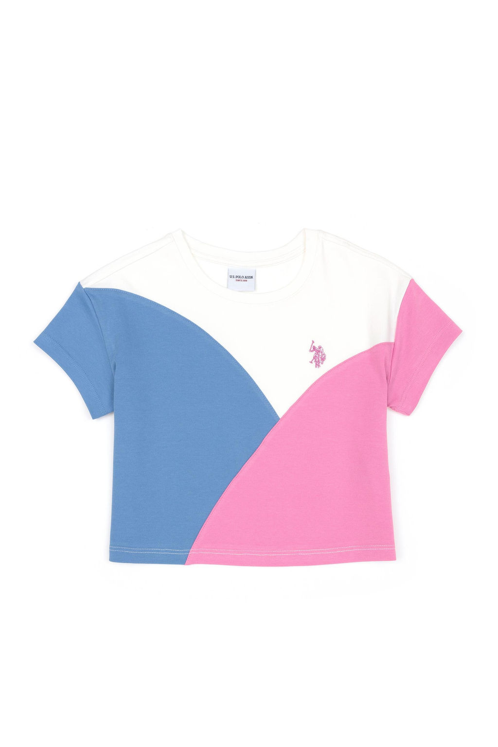 U. S. Polo Assn / Фиолетовая футболка с круглым вырезом для девочек - U.s. polo assn фото 7