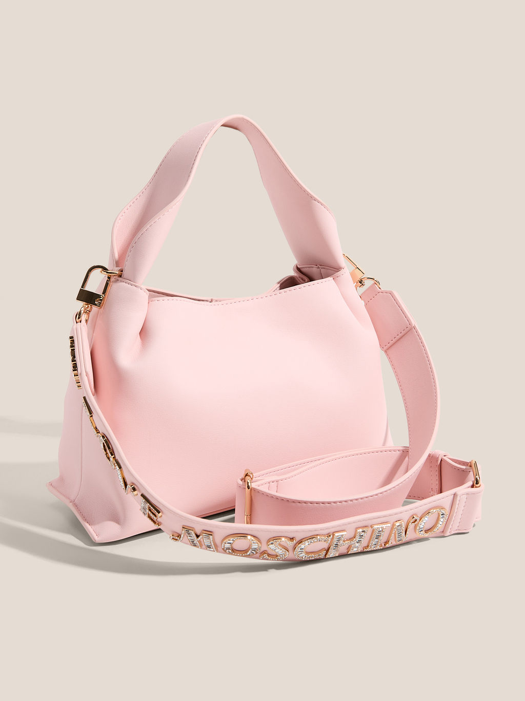 Женская сумка с ручками LOVE MOSCHINO AURA Артикул 4461581, пудровый  фото 3
