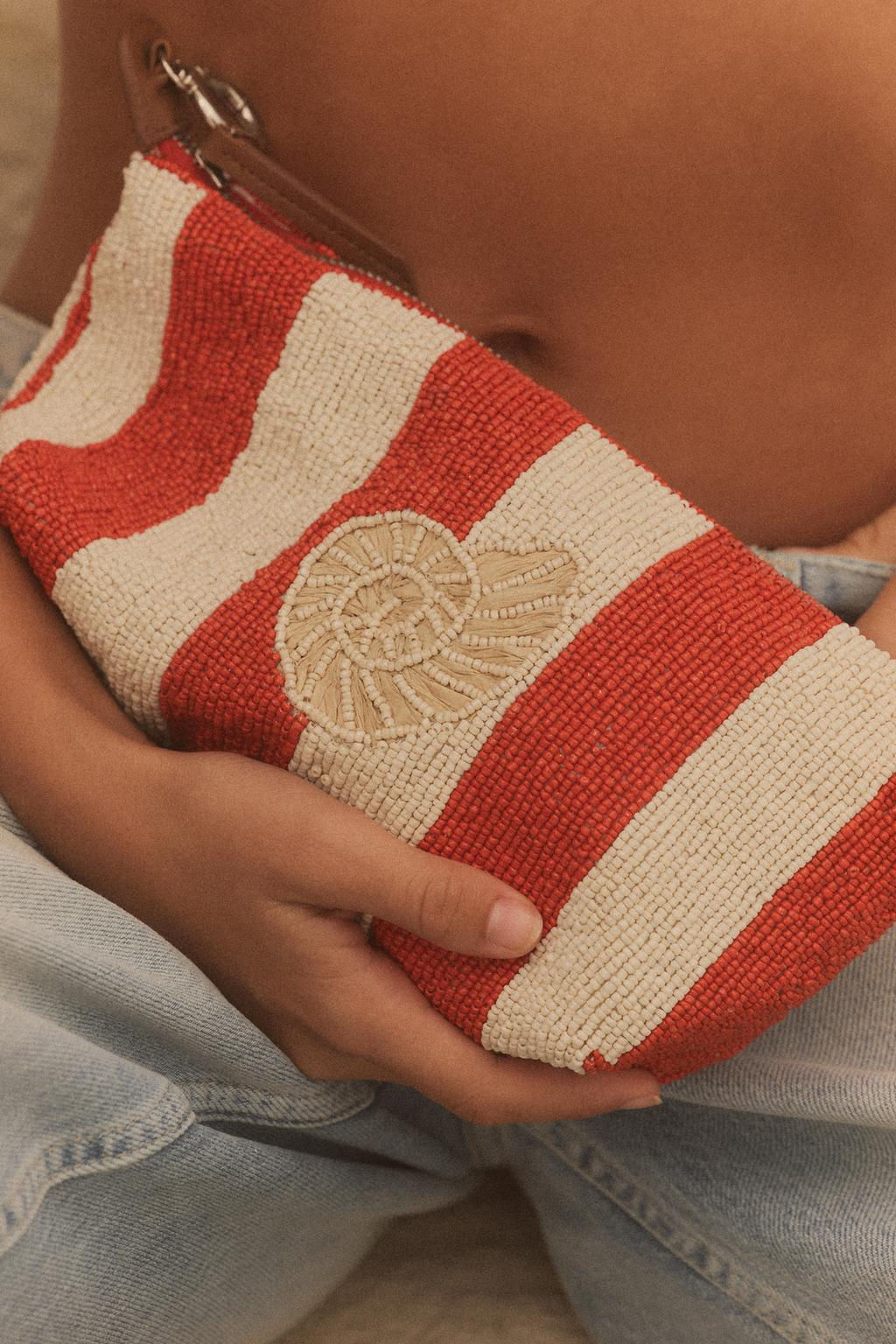 EMBROIDERED BEADED BAG - Zara фото 3