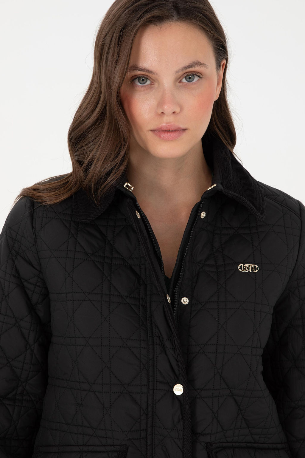 Женское черное пальто Неожиданная скидка в корзине - U.s. polo assn фото 2