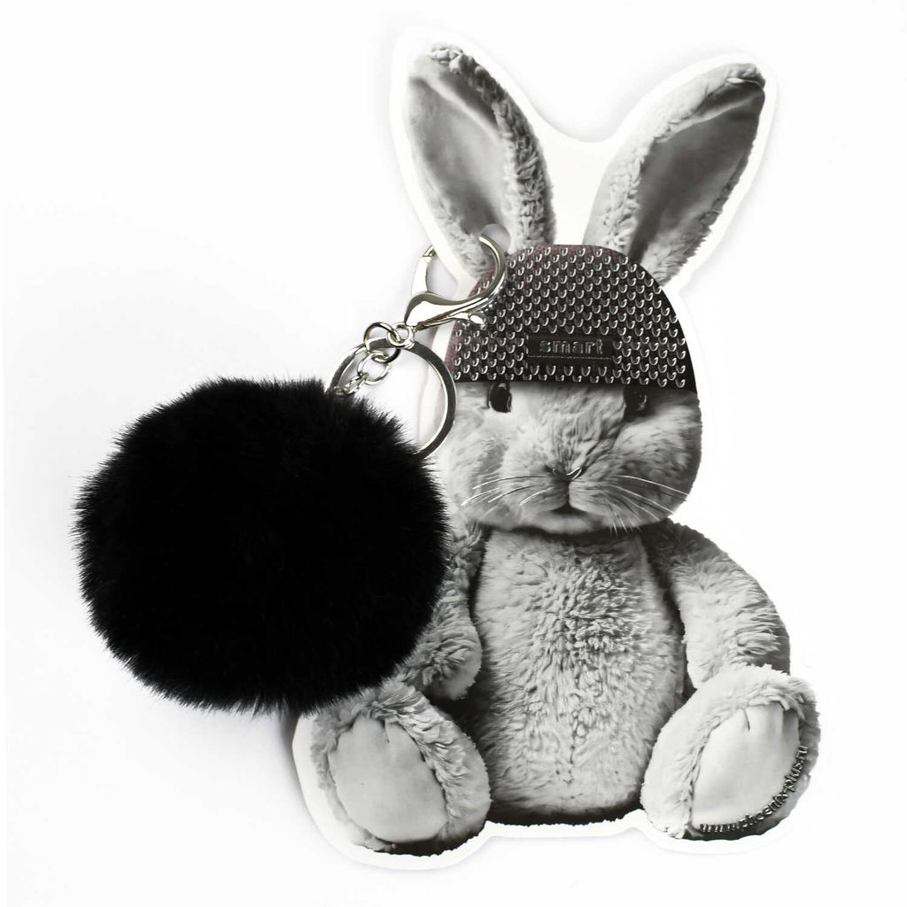 Брелок меховой арт. 70869 / 48 ЗАЙКА В ШАПОЧКЕ - Феникс+ фото 2