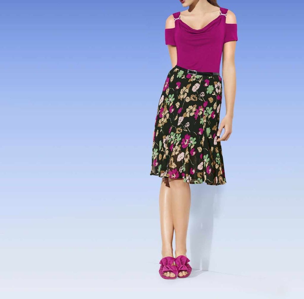 Блузка, ярко-розовая - Ashley brooke фото 7