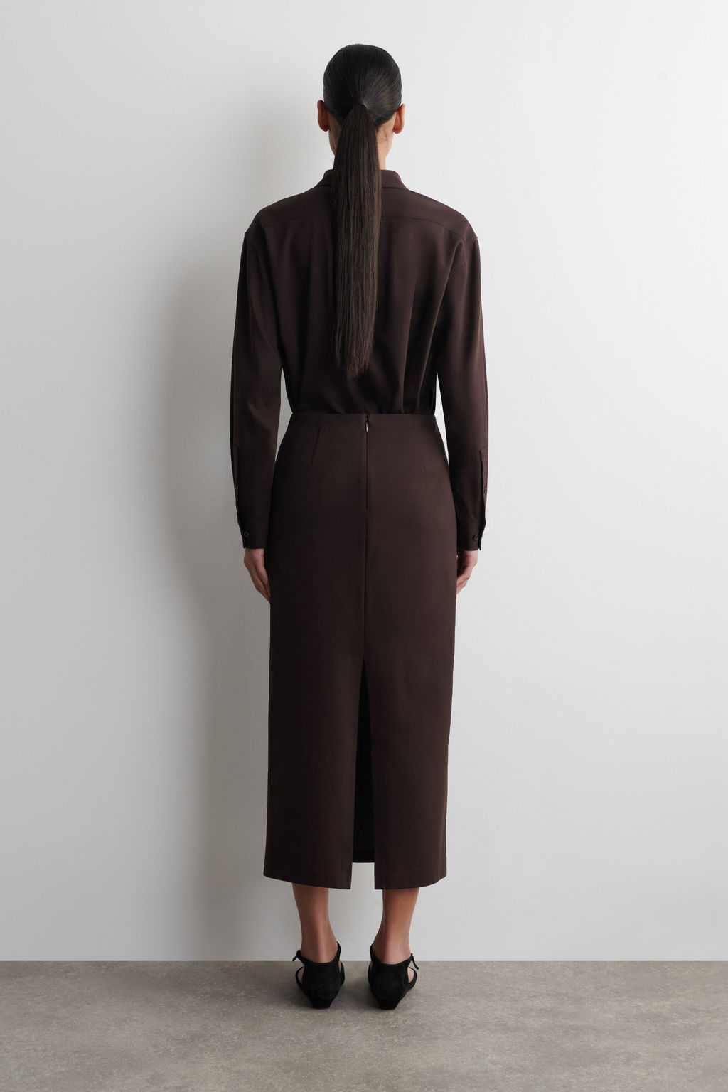 FALDA DE TUBO MIDI - H&m фото 4