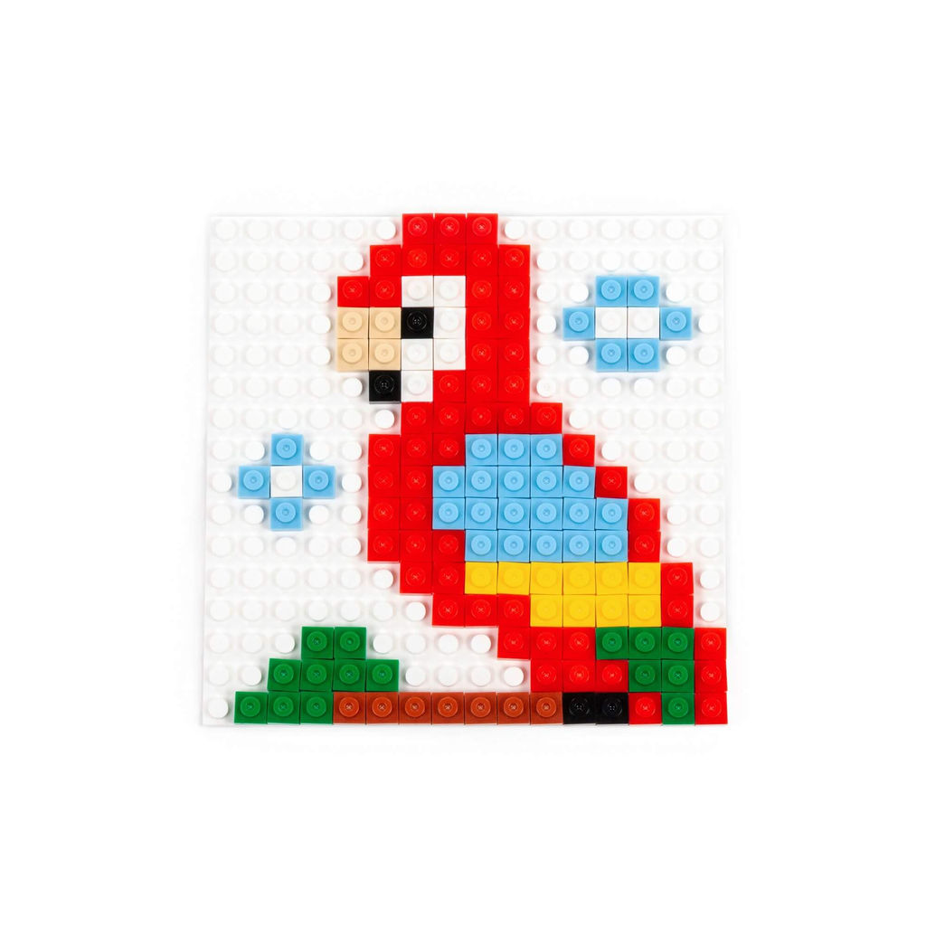 Конструктор Классик Мозаика №10 (птицы) (350 элементов) (в пакете) - Полесье фото 6