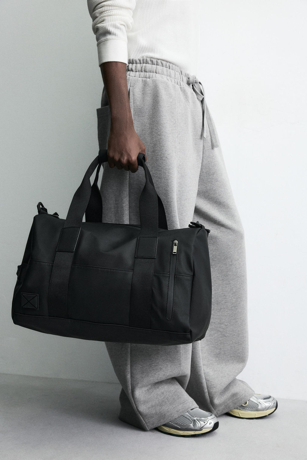 TEXTURED TRAVEL BAG - Zara фото 8