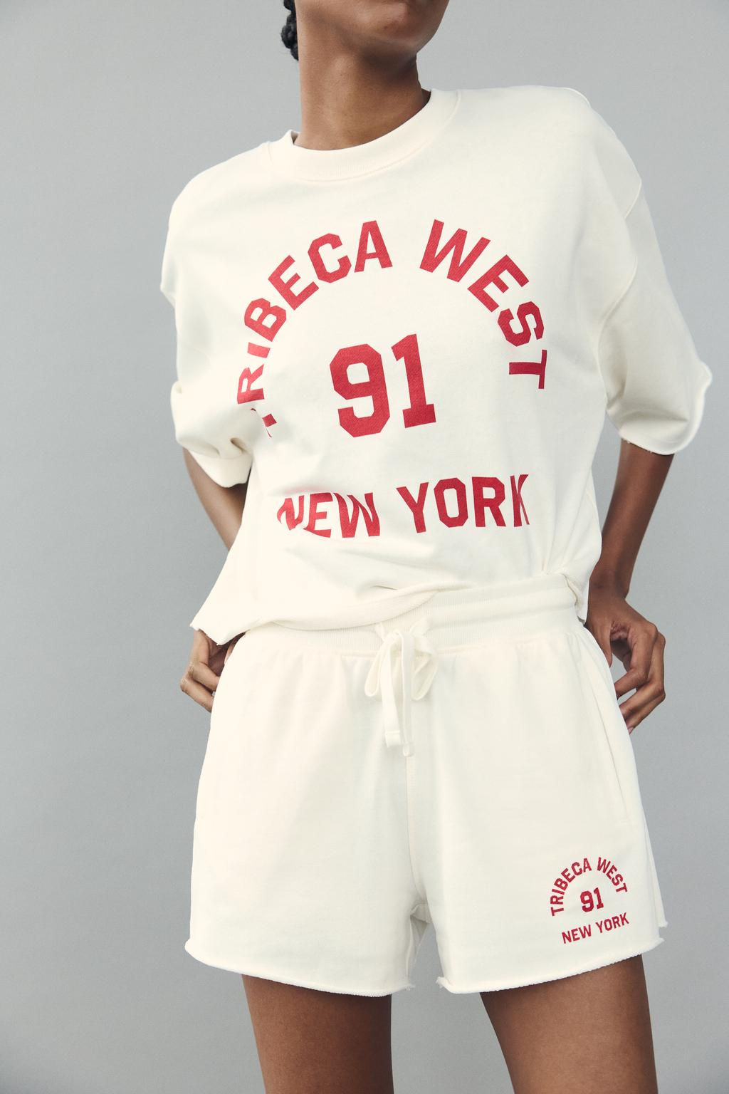 PLUSH HOODIE WITH SLOGAN - Zara фото 2