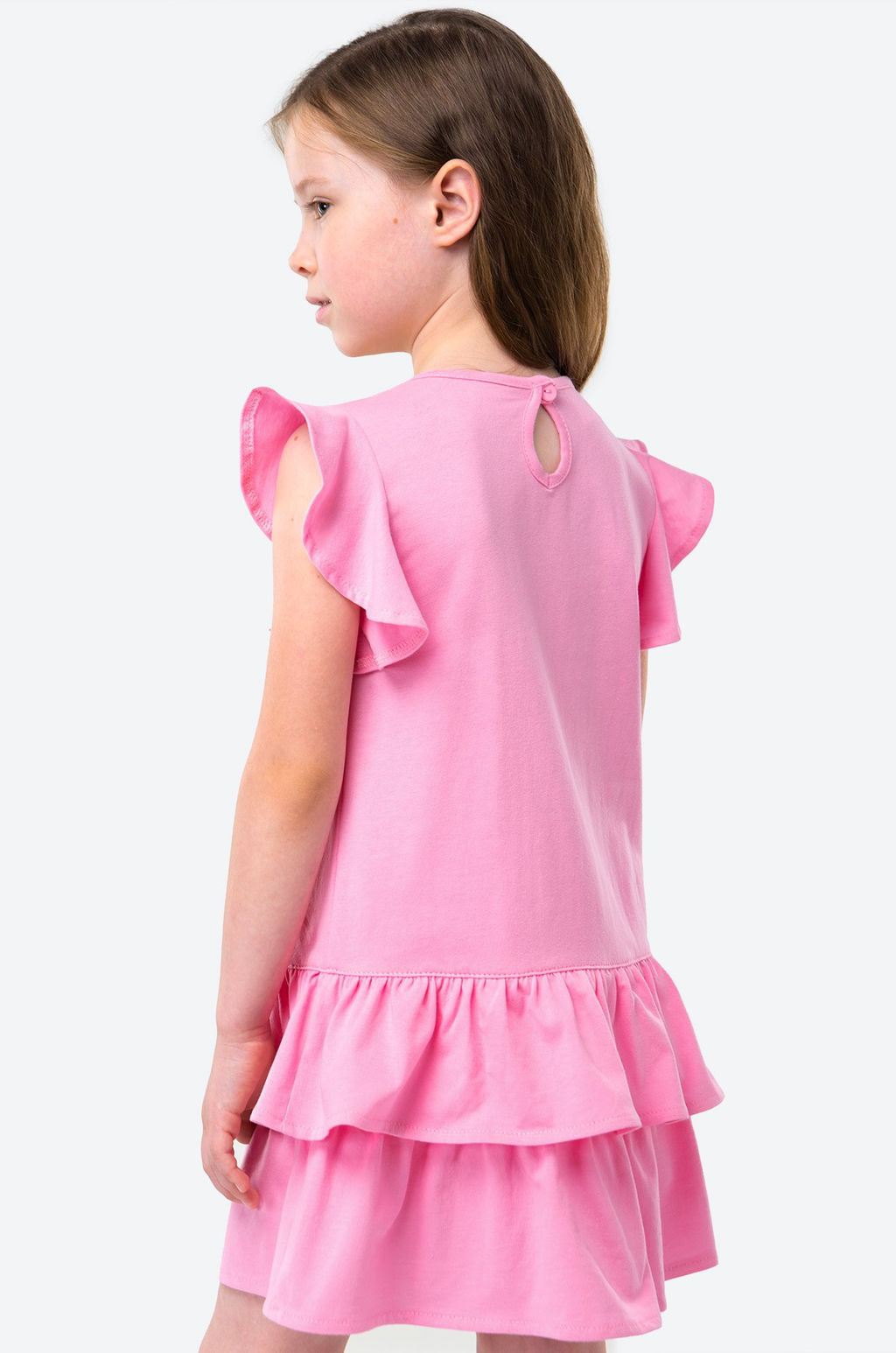 Летнее хлопковое платье для девочки Happy Fox  фото 5