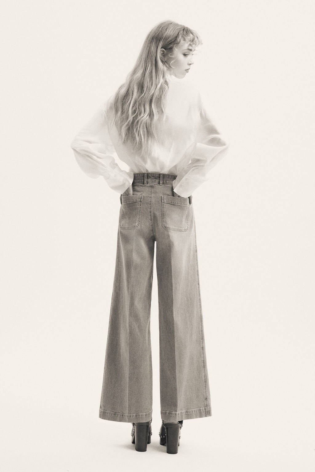 Wide High Jeans - H&m фото 8