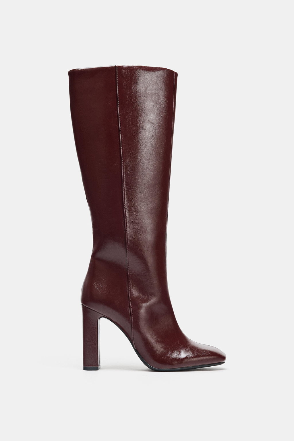 BLOCK HEEL BOOTS - Zara фото 3