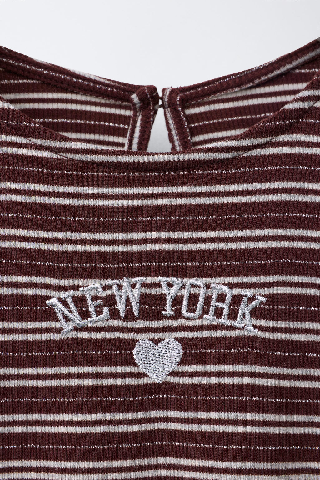 LONG RIBBED DRESS WITH TEXT - Zara фото 3