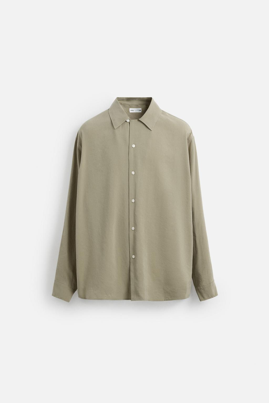 FLOWING SHIRT - Zara фото 7