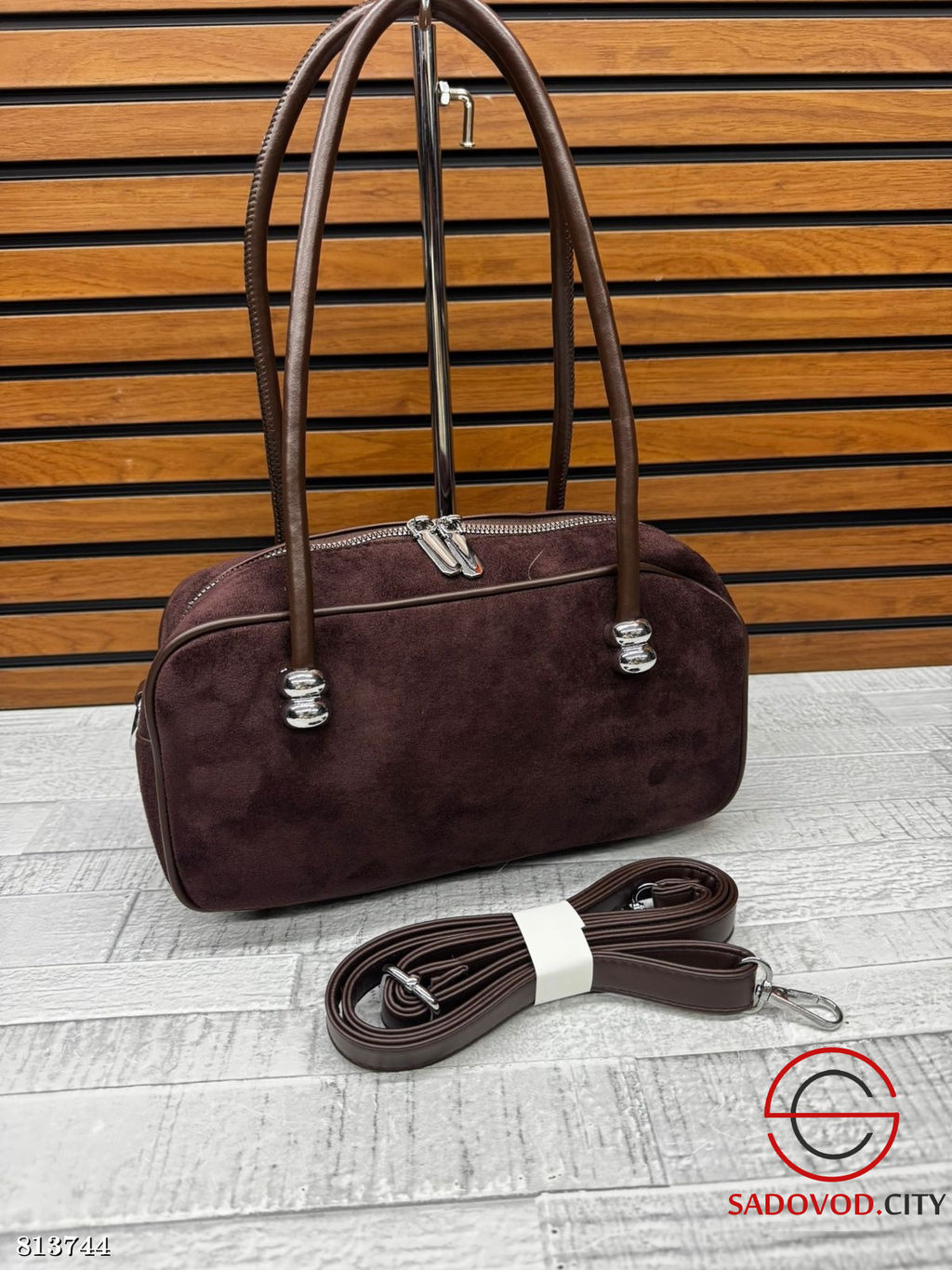 Женская сумка из замши - Bruno фото 4