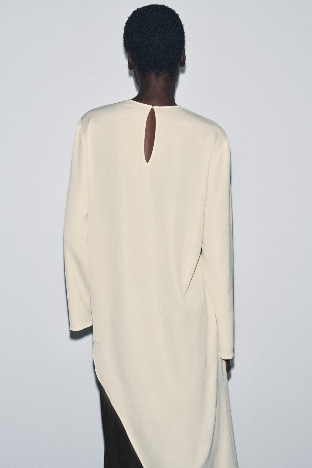 ZW COLLECTION ASYMMETRIC FLOWING BLOUSE