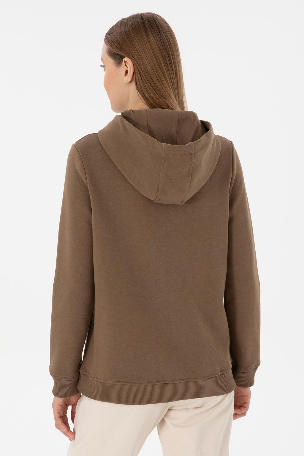 Kad_n Haki Basic Sweatshirt - U.s. polo assn фото 5