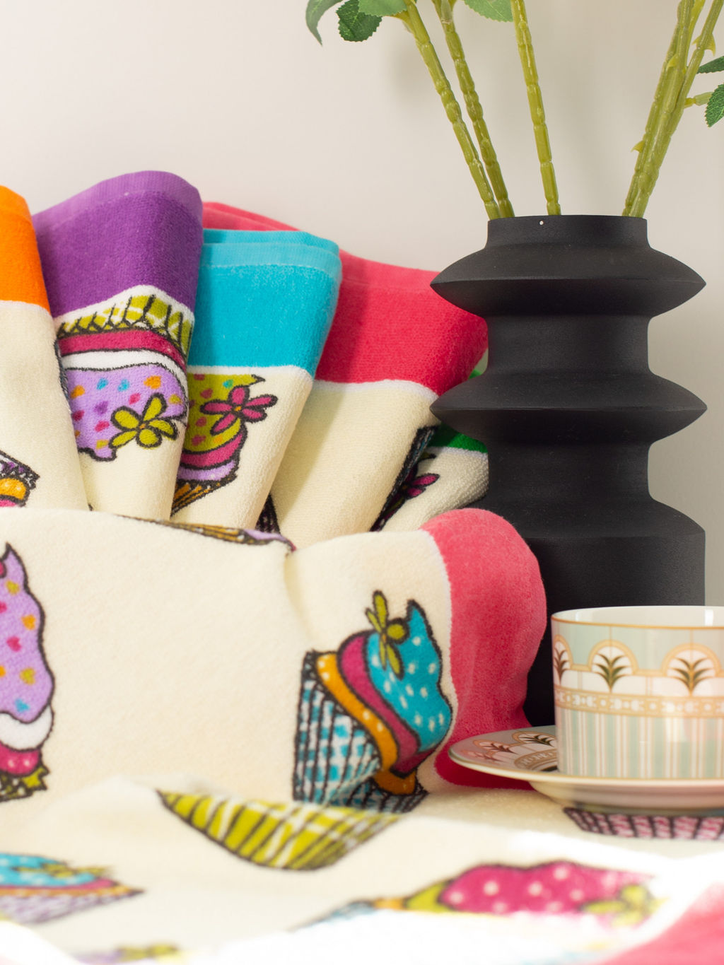 Полотенце махровое Кексы р.50*50 - Domtrik фото 5