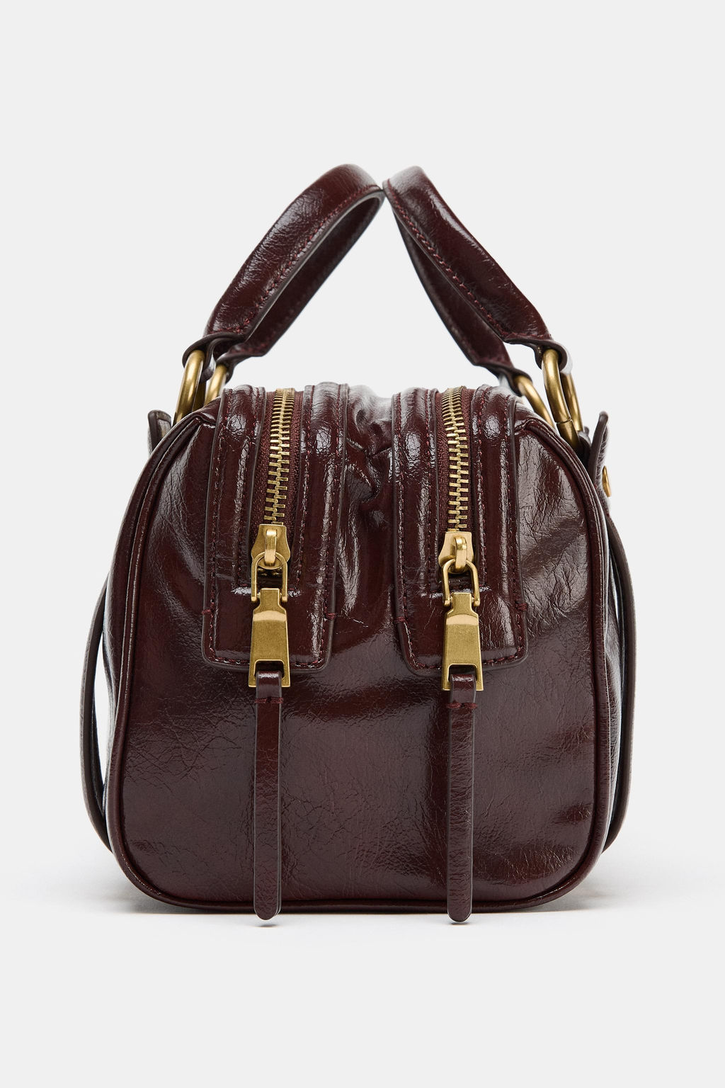 HANDBAG WITH METALLIC DETAILS - Zara фото 3