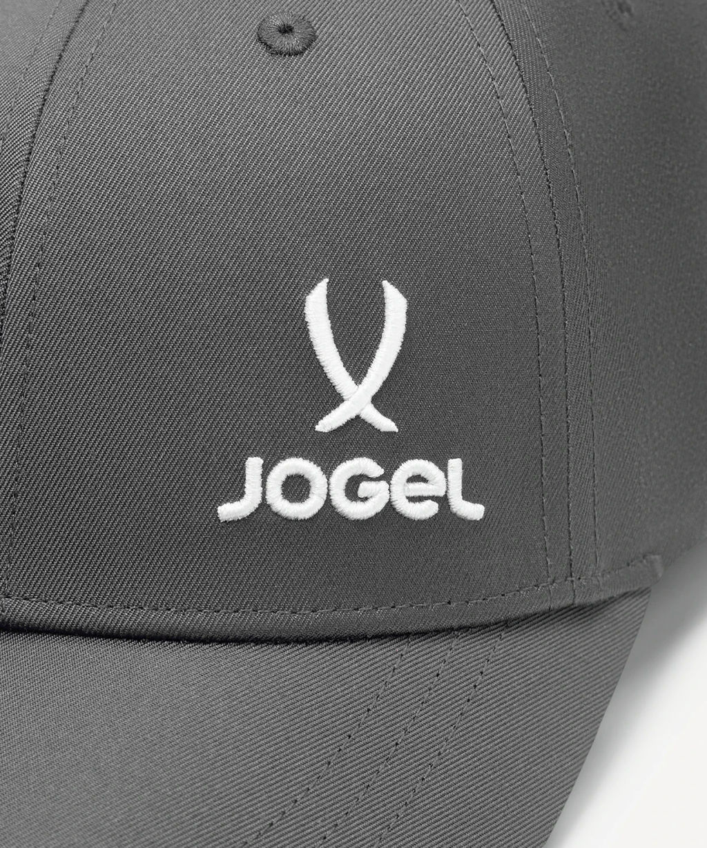 Бейсболка Jogel Premier Team Cap, темно-серый  фото 7