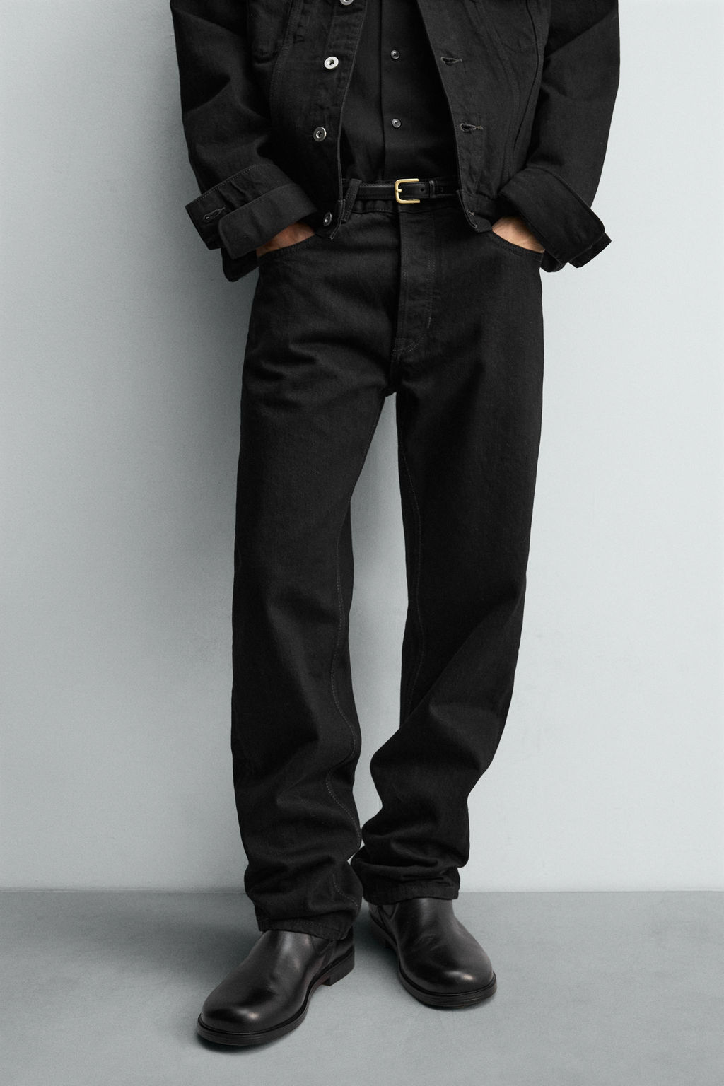 LIMITED EDITION STRAIGHT-LEG JEANS - Zara фото 7