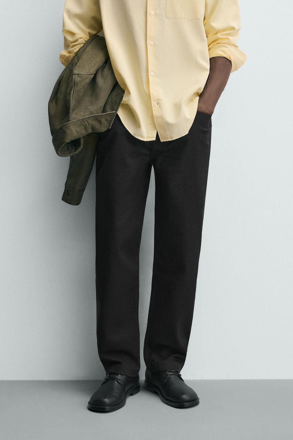 STRAIGHT-LEG TROUSERS - Zara фото 19