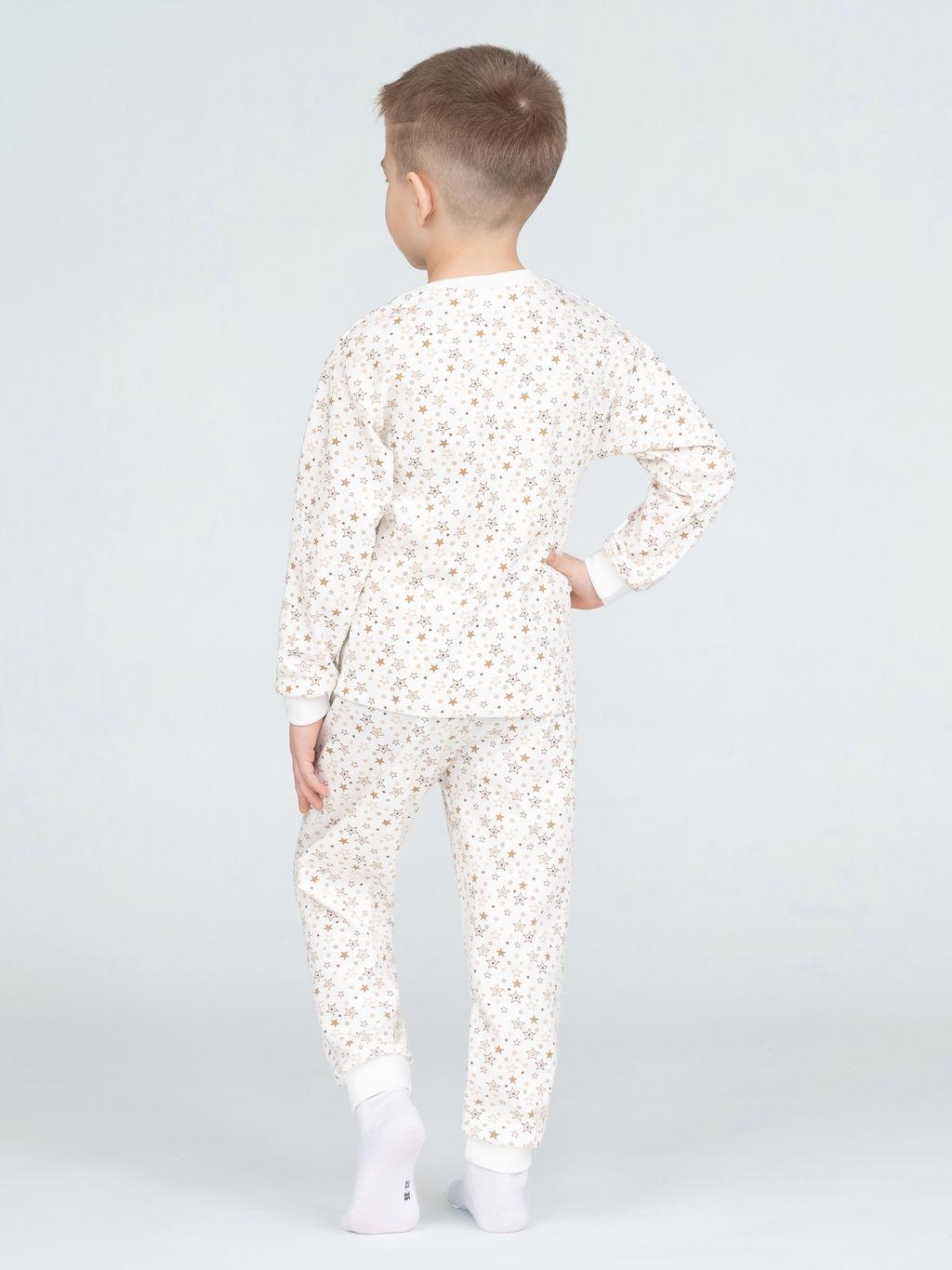 Пижама детская молочнаяжирафы