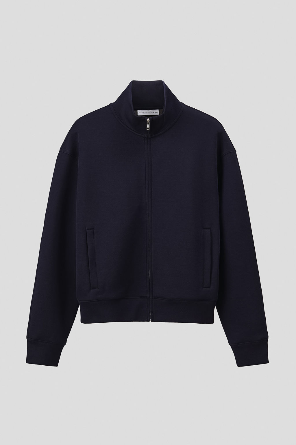 Chaqueta de ch?ndal efecto neopreno Loose Fit