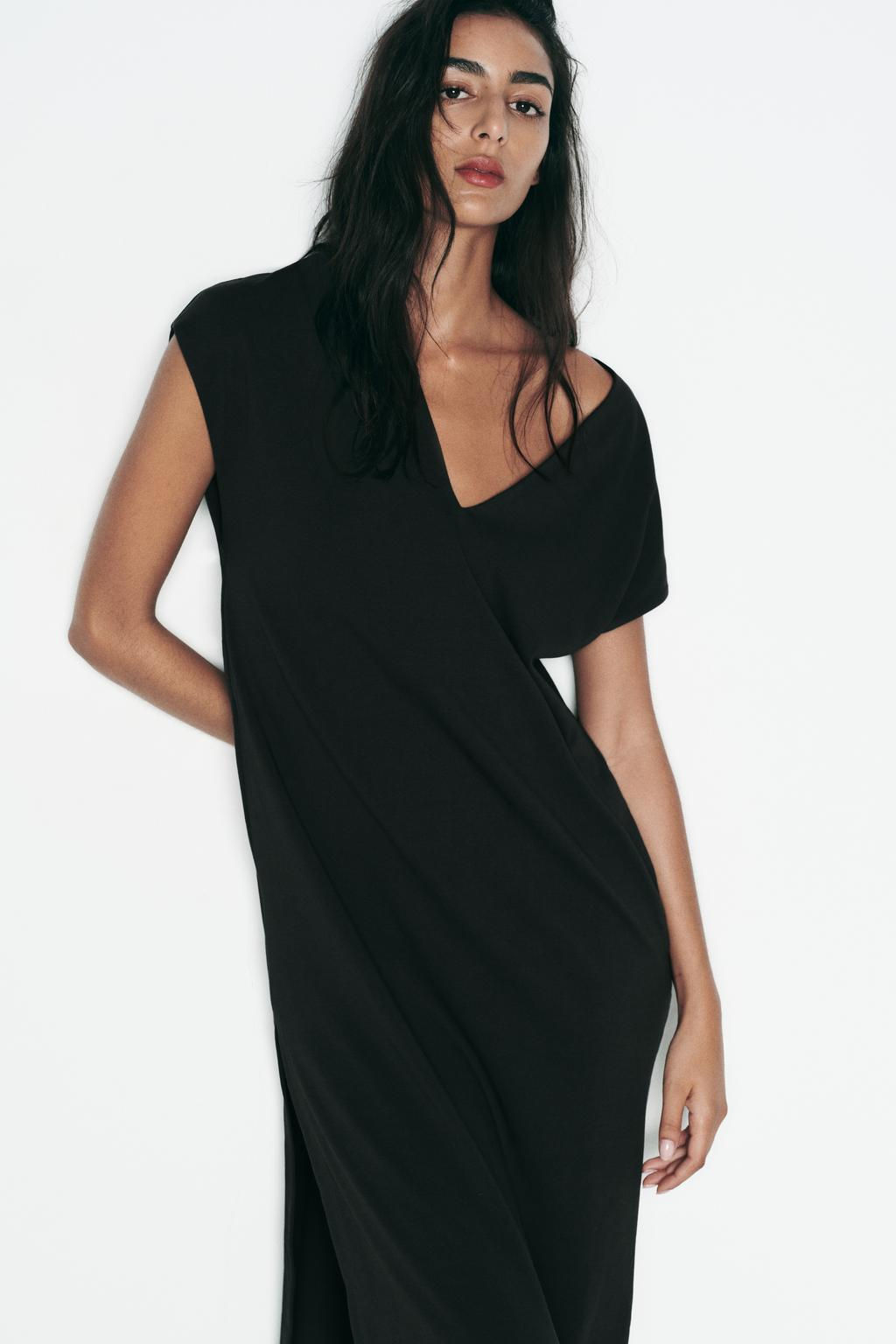 WASHED MIDI DRESS - Zara фото 2