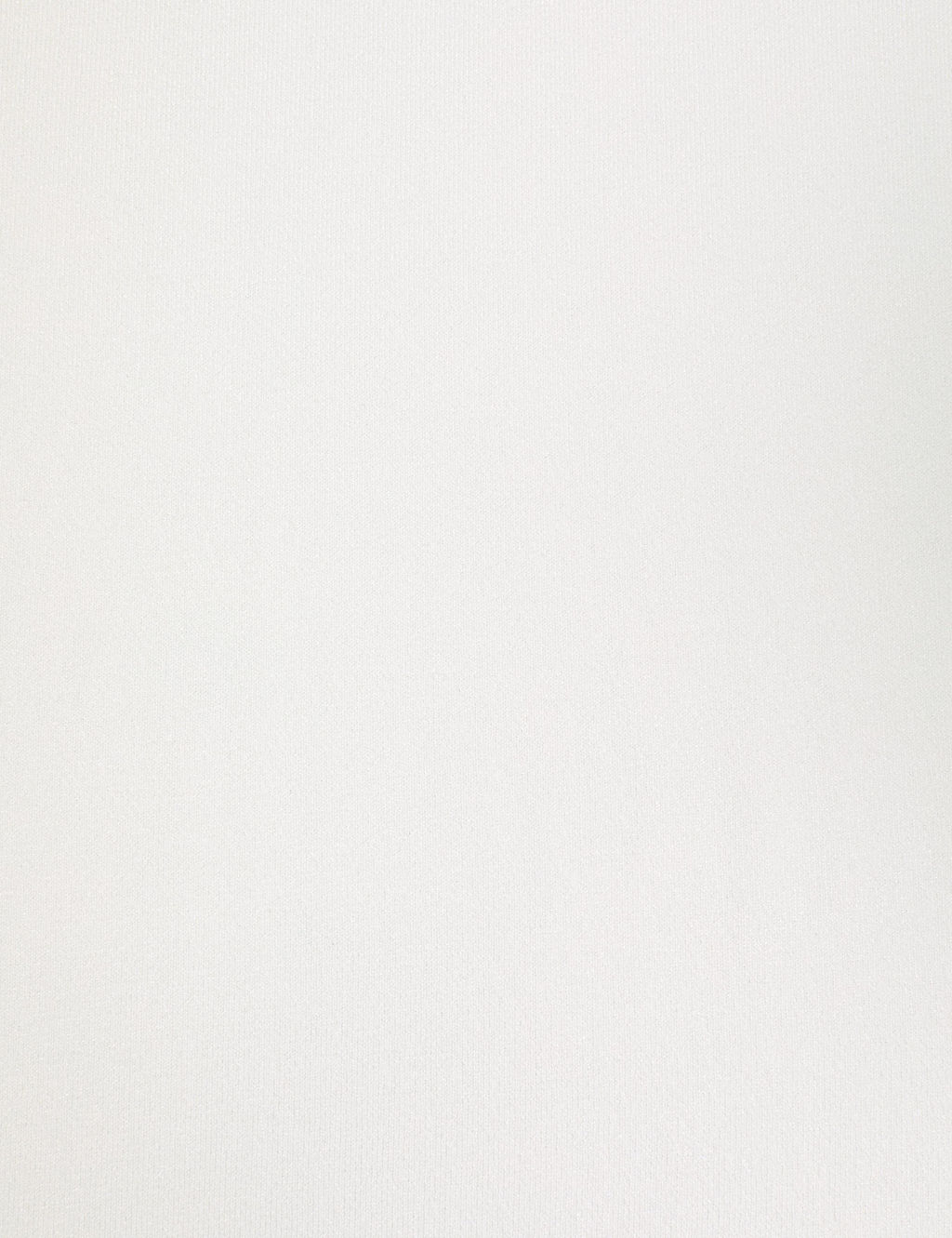 Ekru Slim Fit Bisiklet Yaka Triko Ti__rt