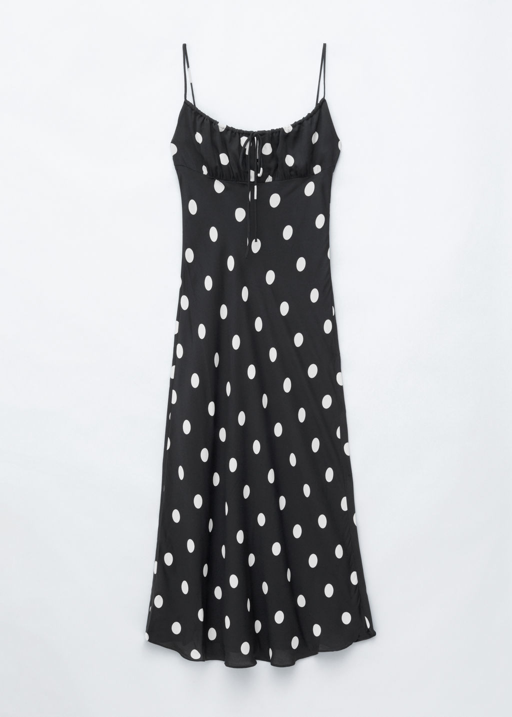 Vestido midi con cordones de ajuste - H&m фото 2