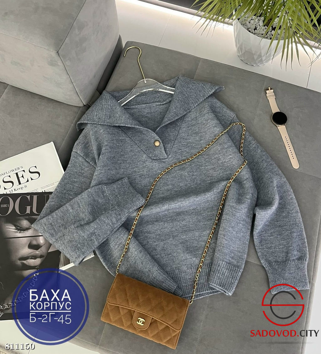 Свитер женский оверсайз - Bruno фото 2