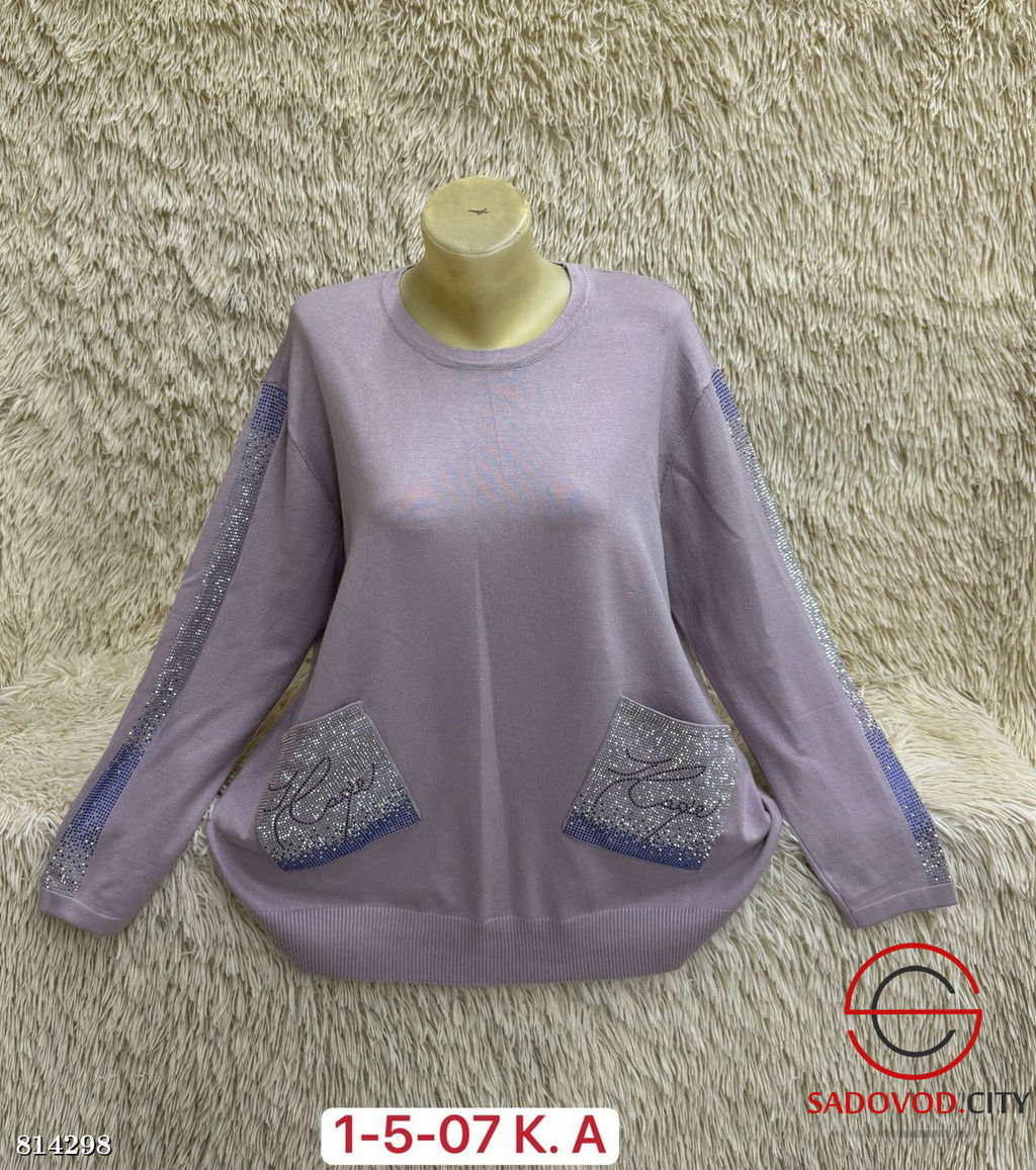 Свитер женский со стразами - Bruno фото 2