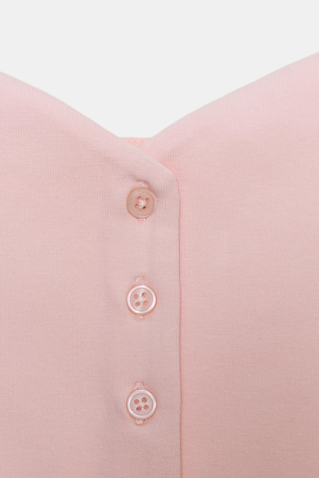 SWEETHEART NECKLINE TOP WITH BUTTONS - Zara фото 9