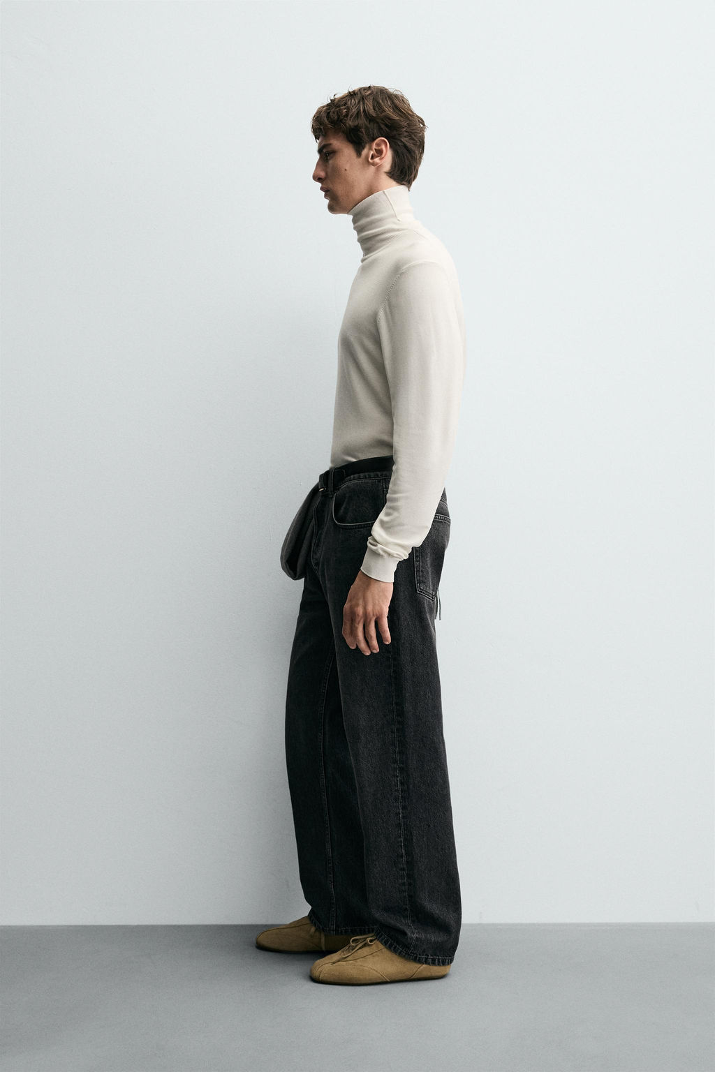 BASIC HIGH NECK SWEATER - Zara фото 4