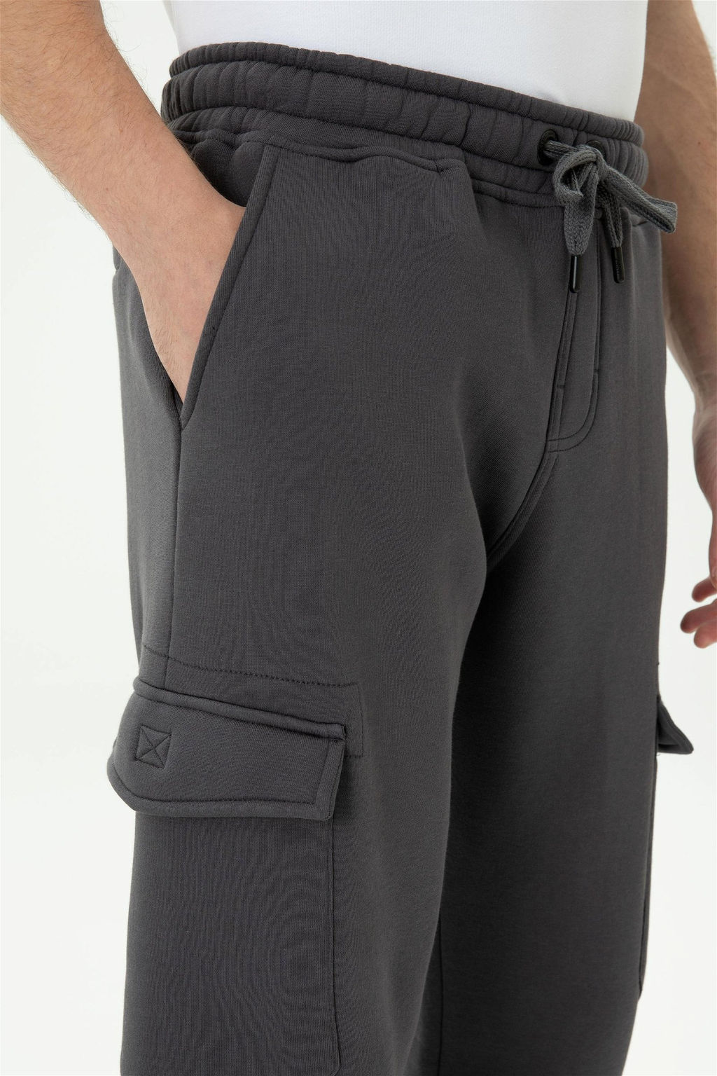 Мужские спортивные штаны антрацитового цвета Неожиданная скидка в корзине - U.s. polo assn фото 6