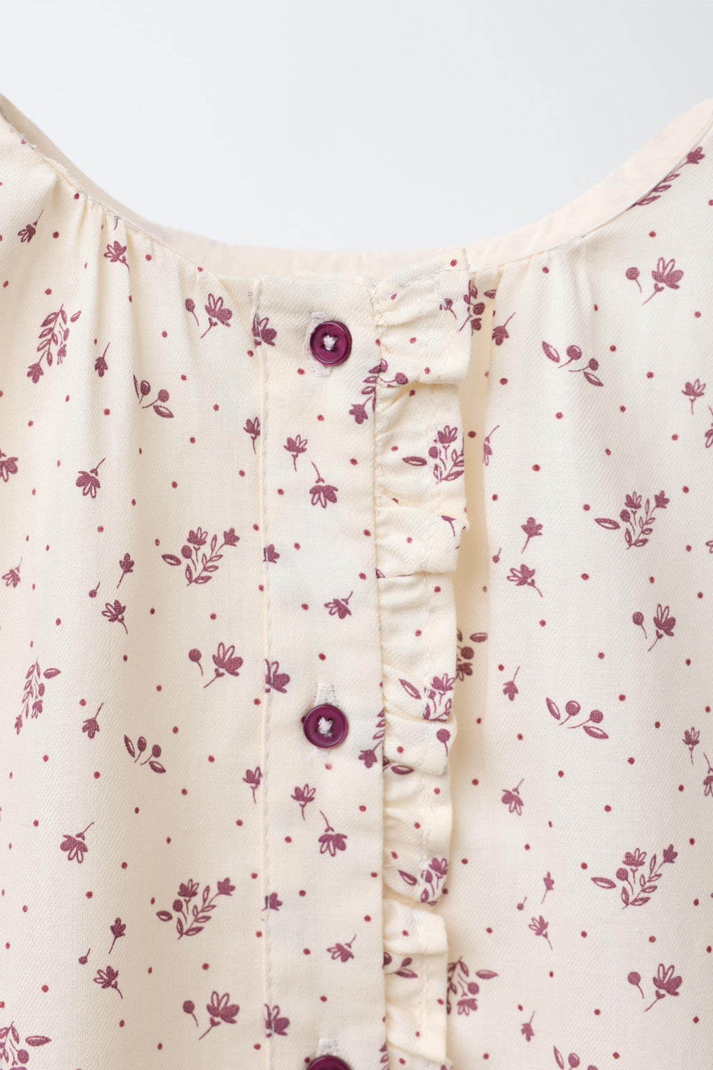 FLORAL PRINT BLOUSE - Zara фото 3
