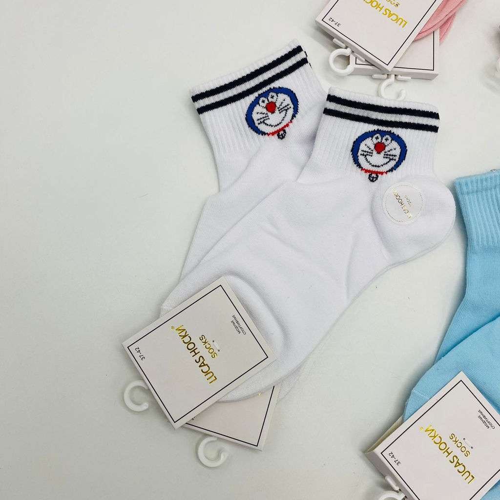 Носки короткие LUCAS - Кот Дораэмон 10 шт в уп - Storyland фото 3