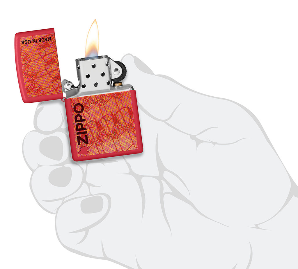 Зажигалка ZIPPO Сделано в США | Made in USA 46487  фото 5