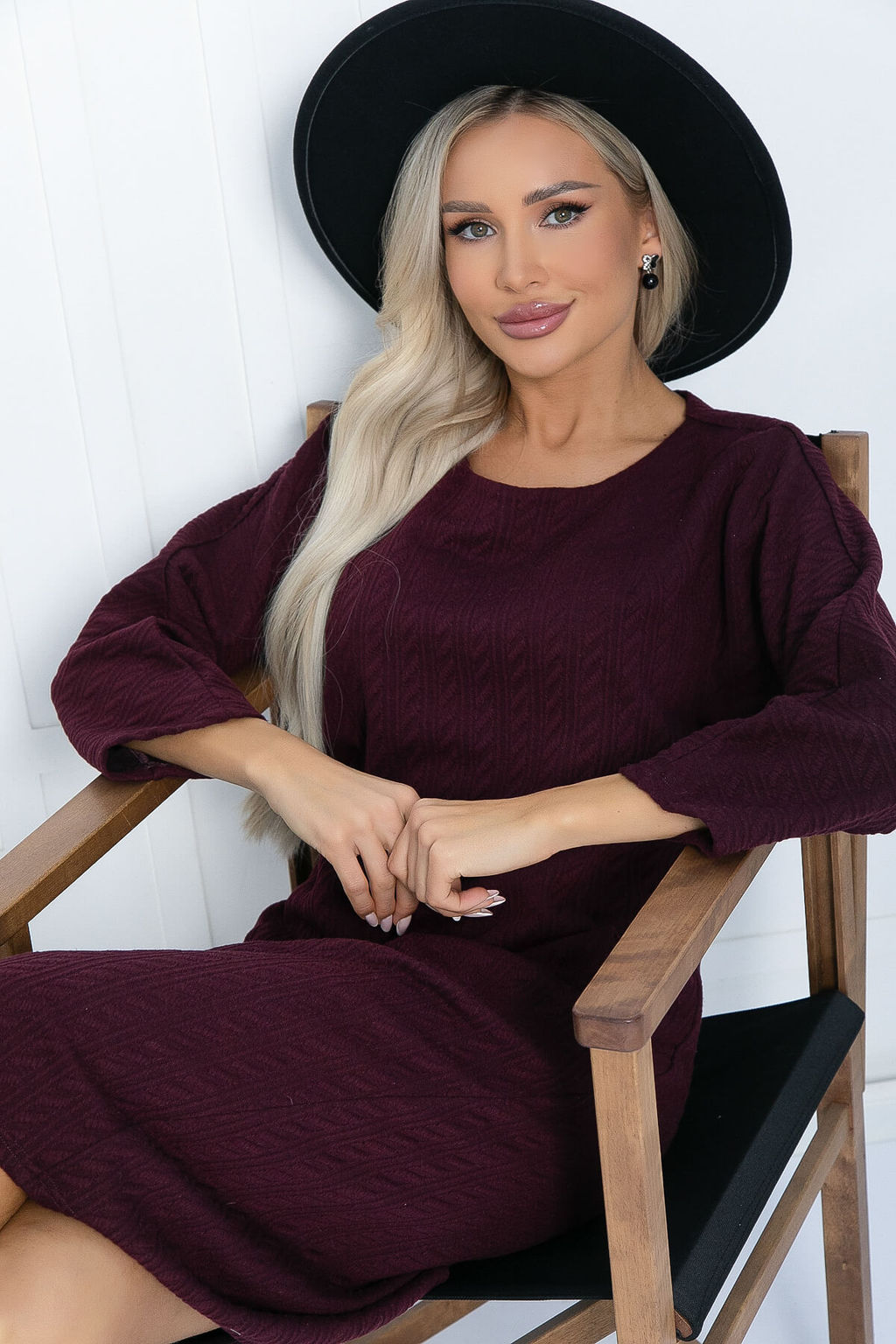 Платье Монами (сливовое) П12282-12 - Lt collection фото 5