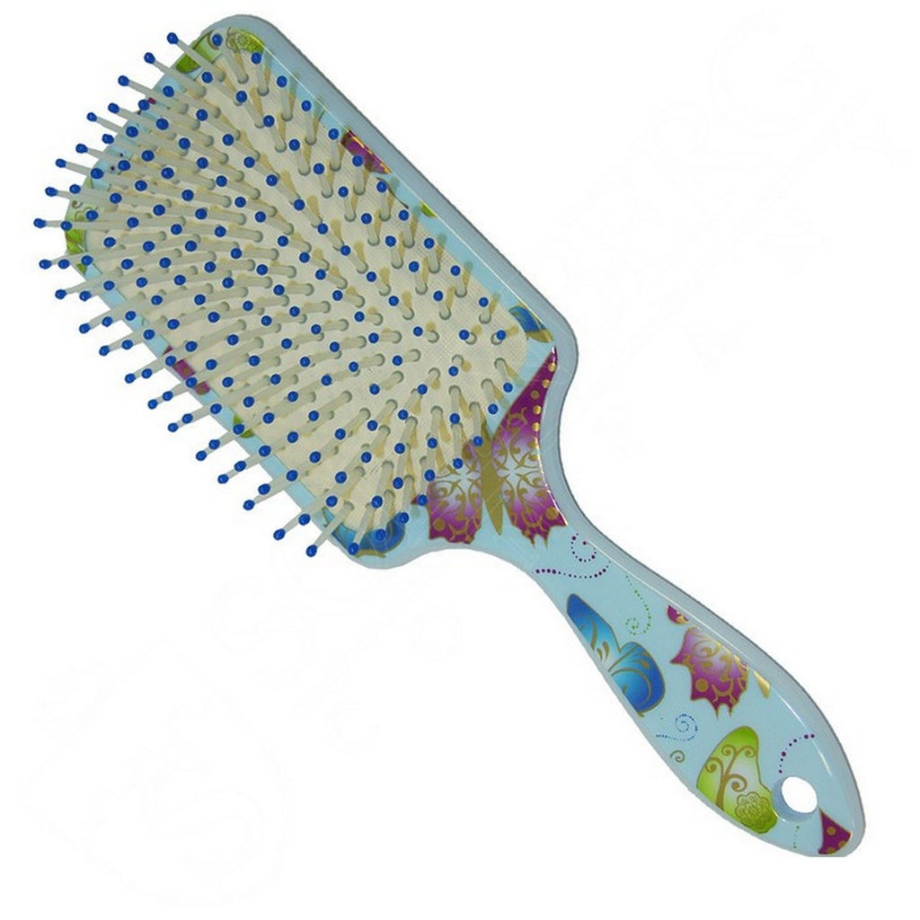 Salon Массажная расчёска, пластиковые зубцы 338-69087B, в ассортименте