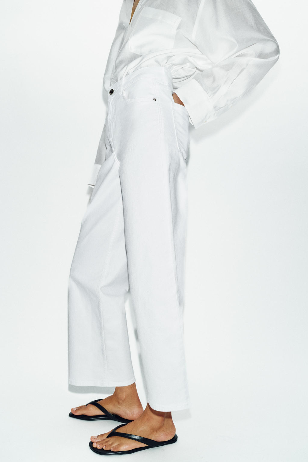 Z1975 HIGH-WAIST COMFORT CULOTTES - Zara фото 5
