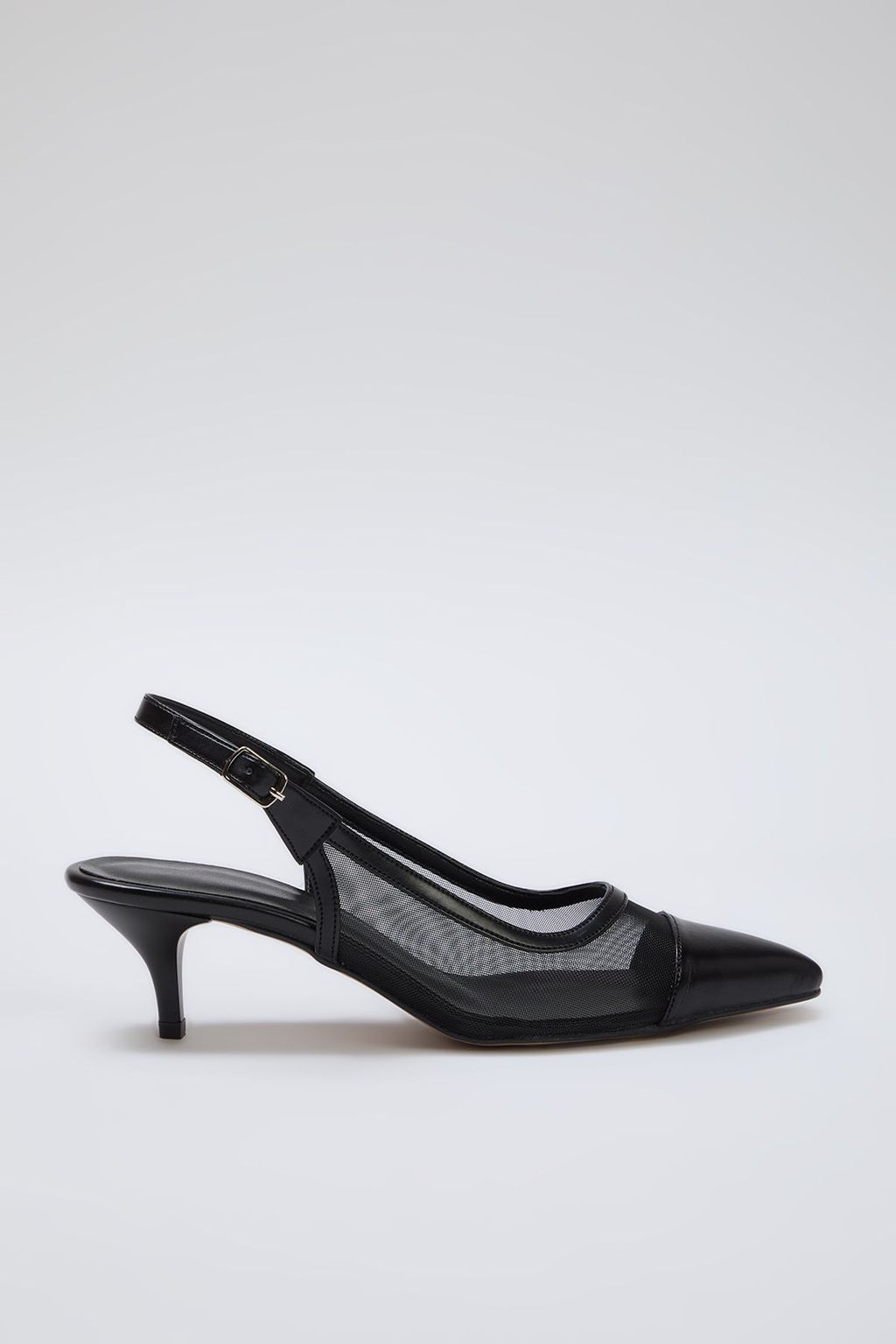 Trendyol Shoes Siyah Transparan Arkas? Ac?k Kad?n Ince Topuklu Ayakkab? TAKSS25TO00030 - Trendyolmilla фото 6