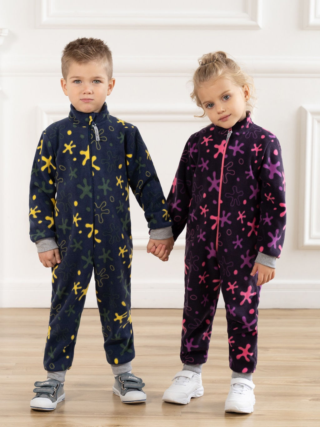 Комбинезон детский розовый импульс