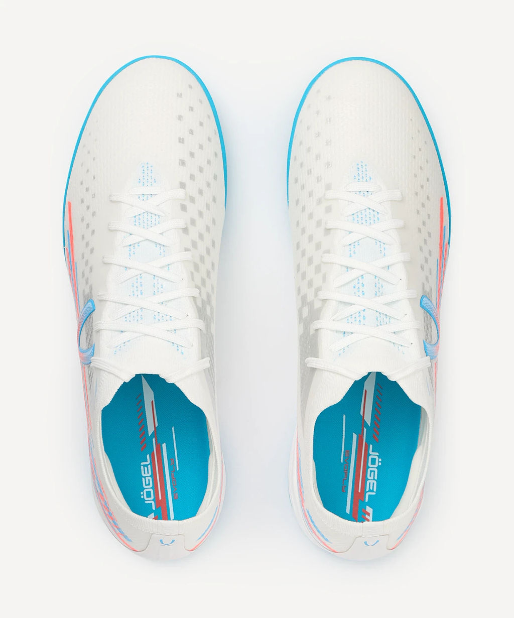 Бутсы многошиповые JOGEL Evofly TF PRO White/blue  фото 6